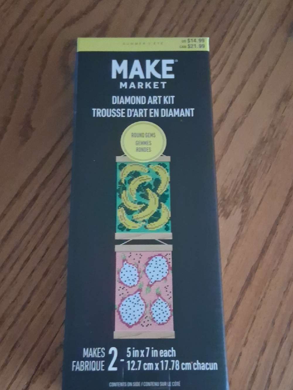 Makers Market Black Diamond Art Kit with Yellow Accent